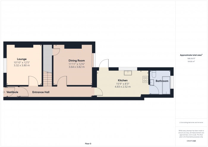 Floorplan for 46 Devonshire Street, TA6