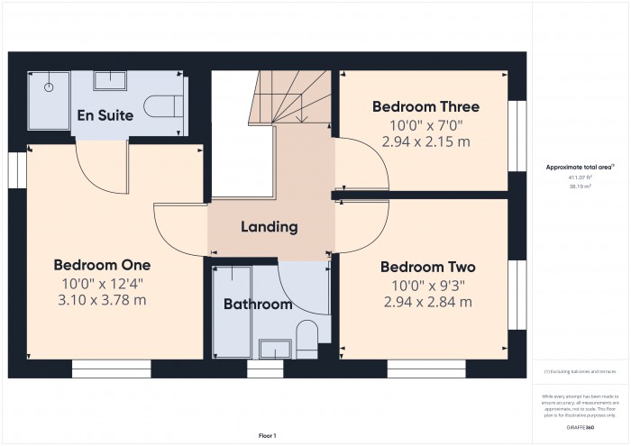 Floorplan for 43 Westminster Way, TA6