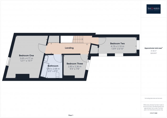 Floorplan for 98 Polden Street, TA6