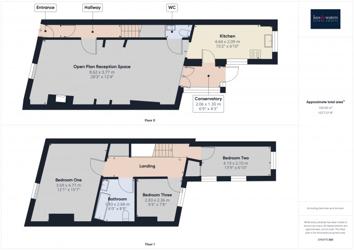 Floorplan for 98 Polden Street, TA6