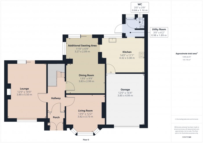 Floorplan for 79 Wembdon Hill, TA6