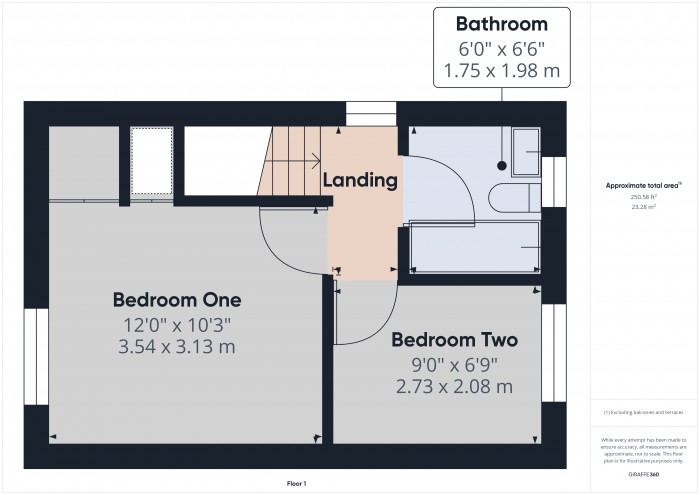 Floorplan for 42 Bryer Close, TA6