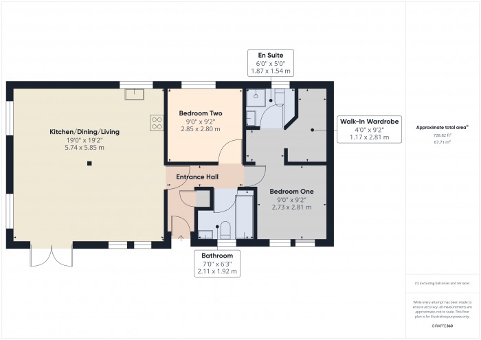 Floorplan for 34 Crabtrees Caravan Park, TA5