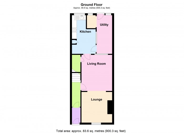 Floorplan for 2 Ashleigh Terrace, TA6