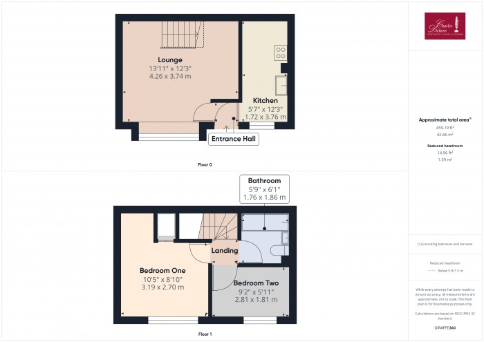 Floorplan for 54 Purley Drive, TA6