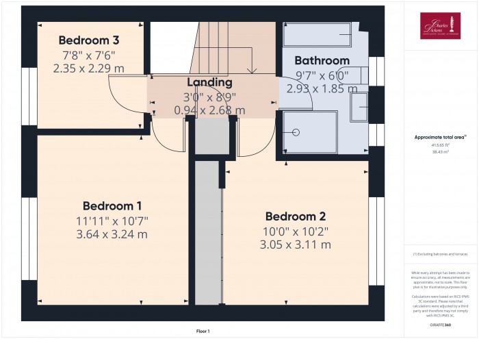 Floorplan for 35 Reed Close, TA6