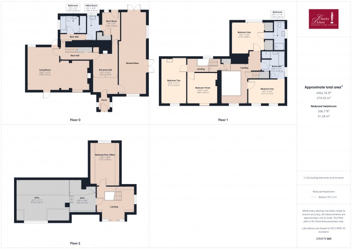 Floorplan for 1 The Corricks, TA5