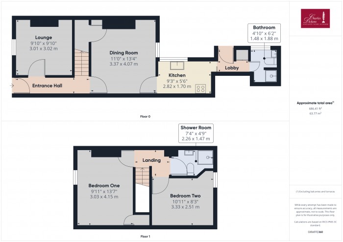 Floorplan for 50 Union Street, TA6