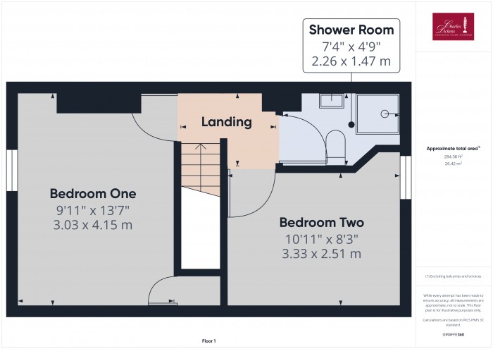 Floorplan for 50 Union Street, TA6