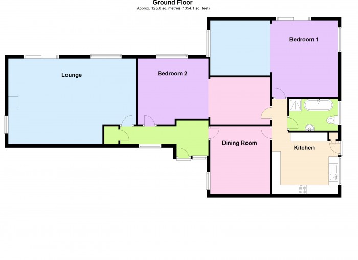 Floorplan for Redesmere, Plum Lane, TA6