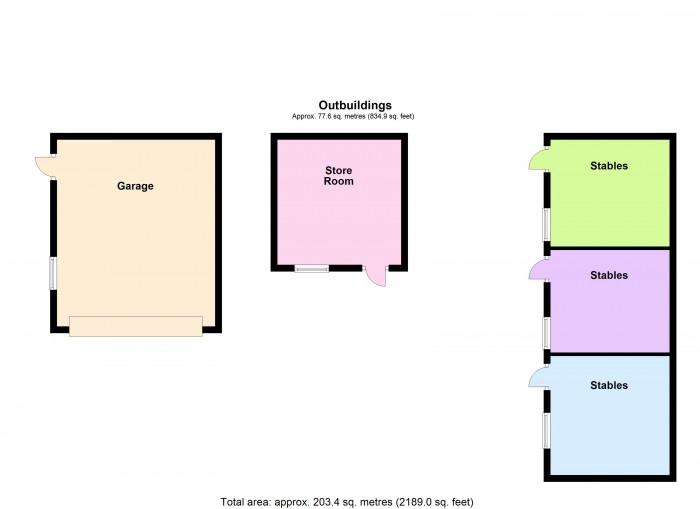 Floorplan for Redesmere, TA6