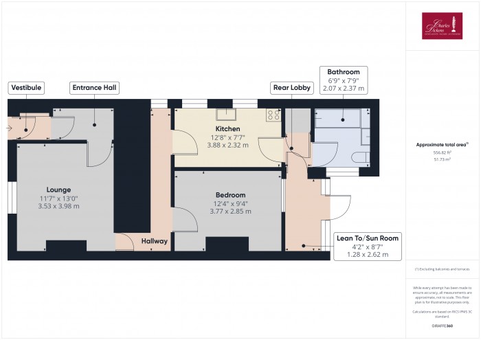 Floorplan for 51 Church Street, TA6