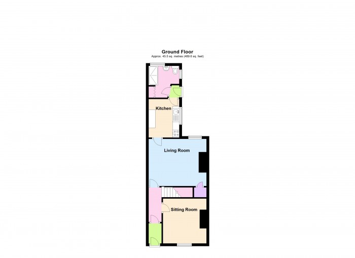 Floorplan for 47 Old Taunton Road, TA6