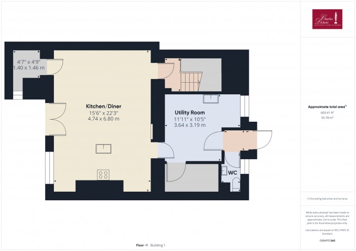 Floorplan for 13 King Square, TA6