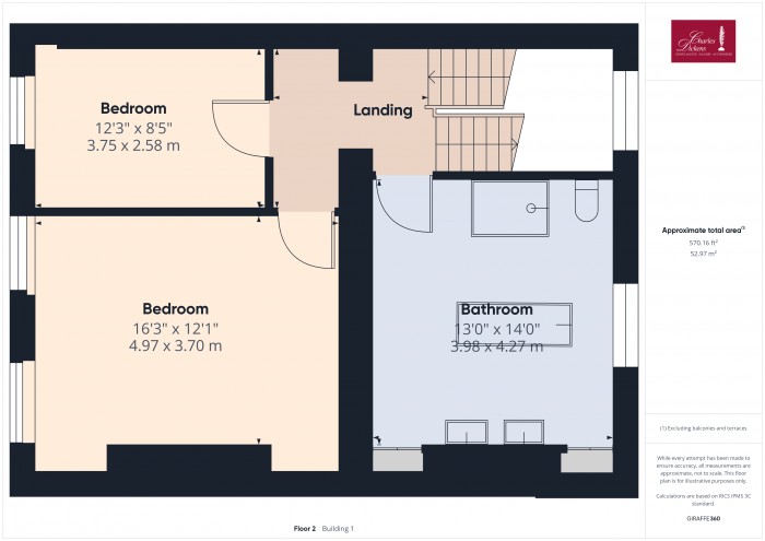 Floorplan for 13 King Square, TA6