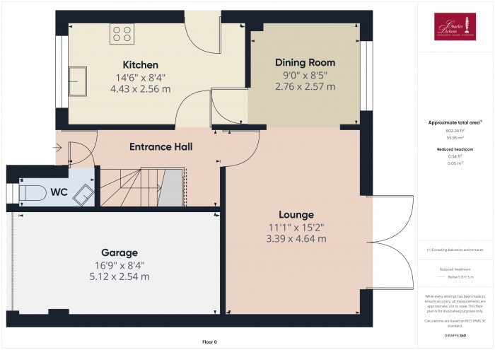 Floorplan for 83 Highcroft, TA7