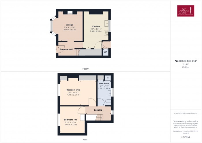 Floorplan for 50 Osborne Road, TA6