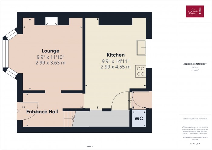 Floorplan for 50 Osborne Road, TA6