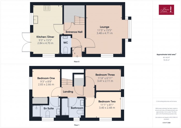 Floorplan for 76 Campion Way, TA5