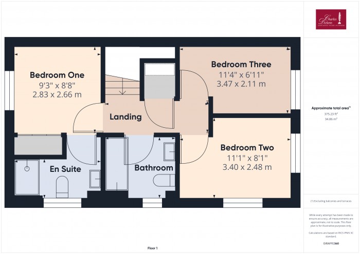 Floorplan for 76 Campion Way, TA5