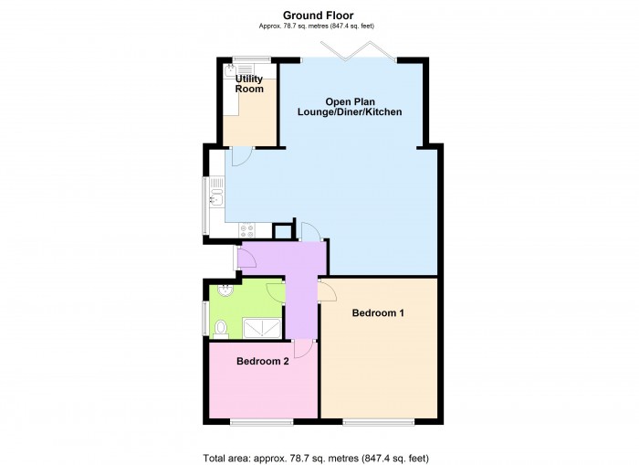 Floorplan for 7 Ringwood Road, TA6