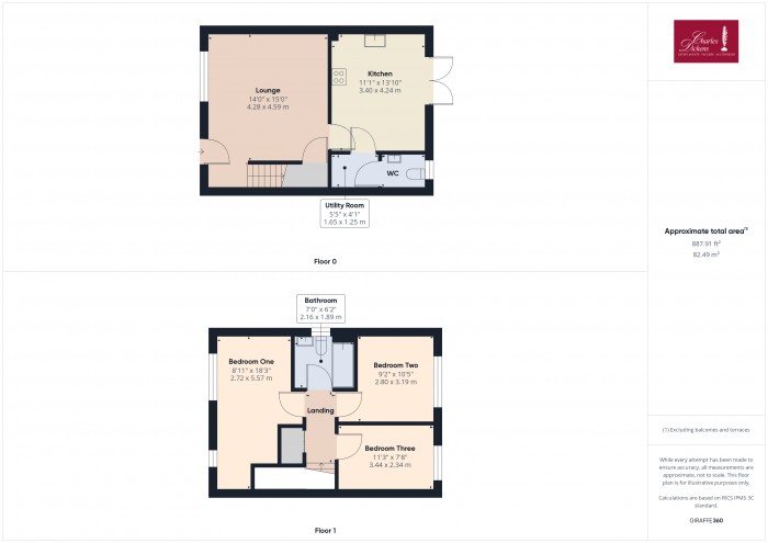 Floorplan for 20 Pear Tree Close, TA7