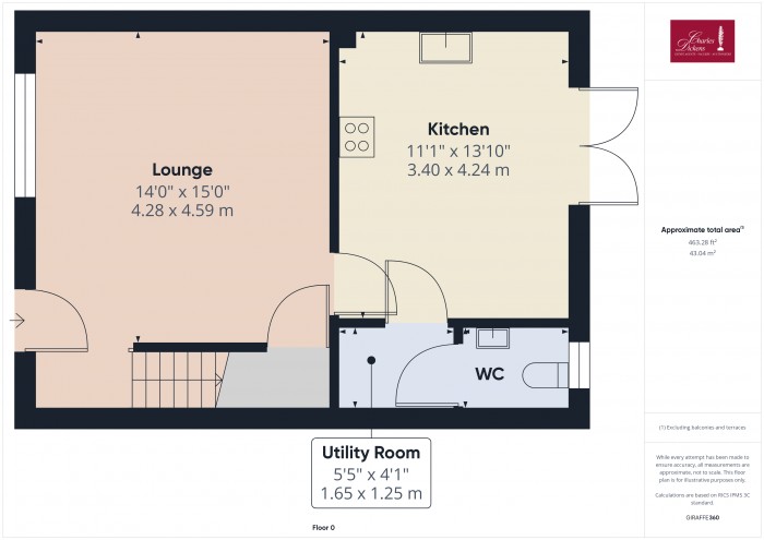 Floorplan for 20 Pear Tree Close, TA7