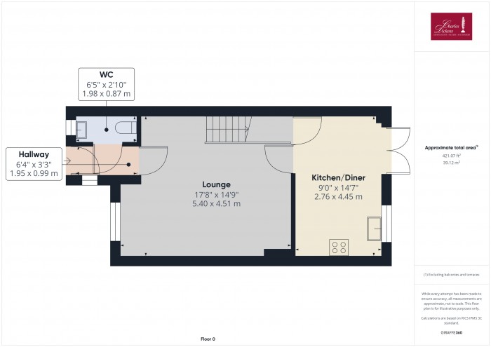 Floorplan for 21 Griffen Close, TA6