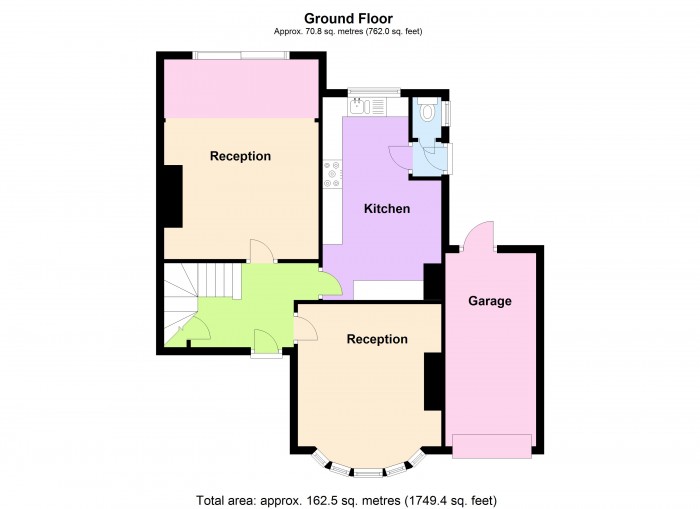 Floorplan for 13 Quantock Road, TA6