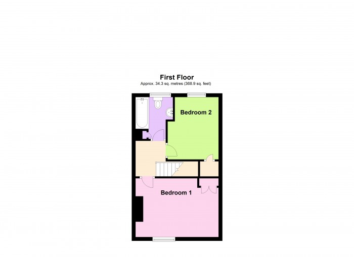 Floorplan for 76 Devonshire Street, TA6