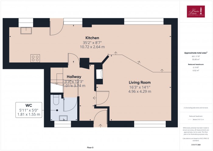 Floorplan for Linhay, TA7