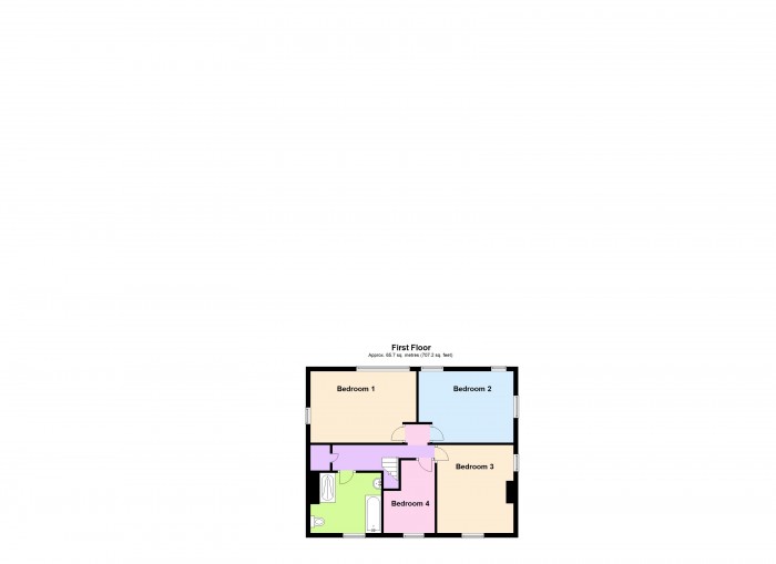 Floorplan for Bullhorn House, TA7