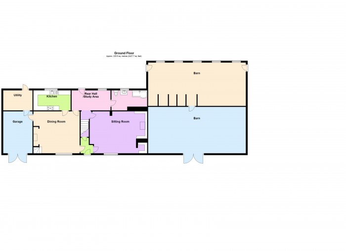 Floorplan for Brookfields, TA5