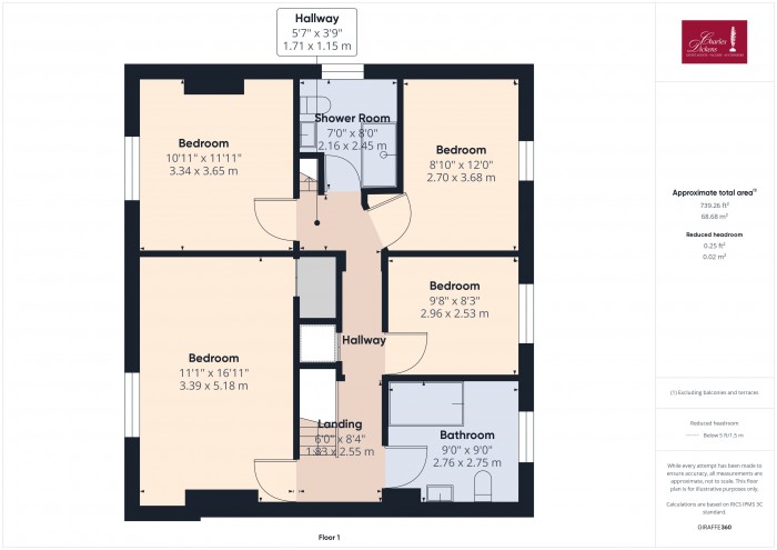 Floorplan for Laburnam House, TA6