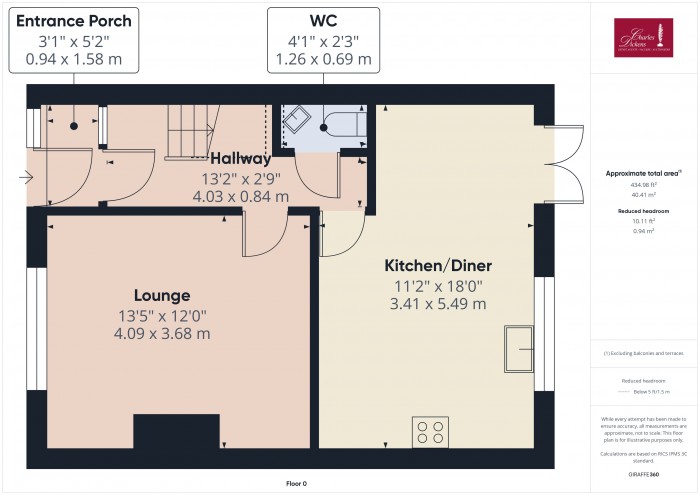 Floorplan for 66 Portman Road, TA6