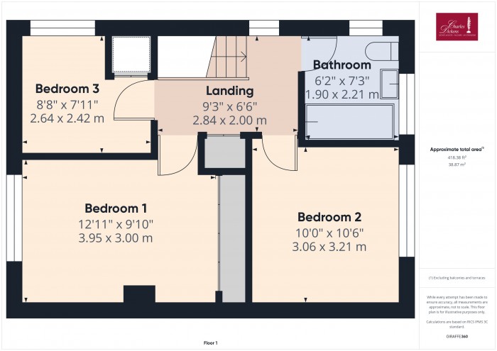 Floorplan for 66 Portman Road, TA6