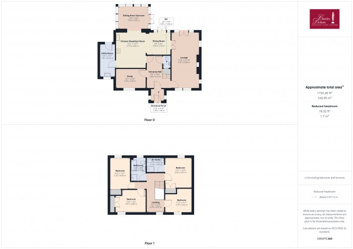 Floorplan for Holly Cottage, TA5