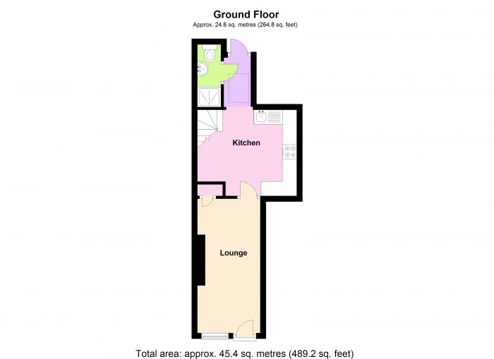 Floorplan for 6 Cliff Road, TA6