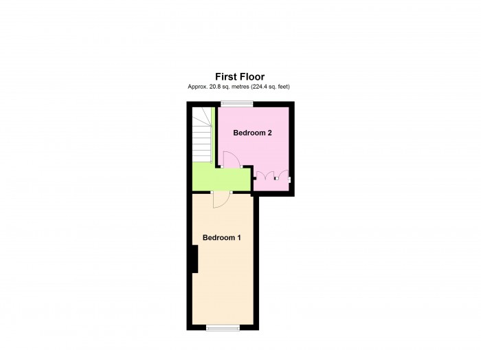 Floorplan for 6 Cliff Road, TA6