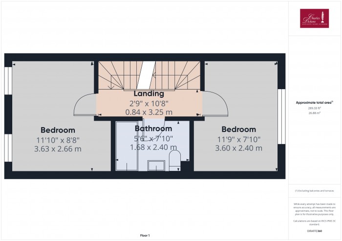 Floorplan for 29 Bullion Grove, TA6