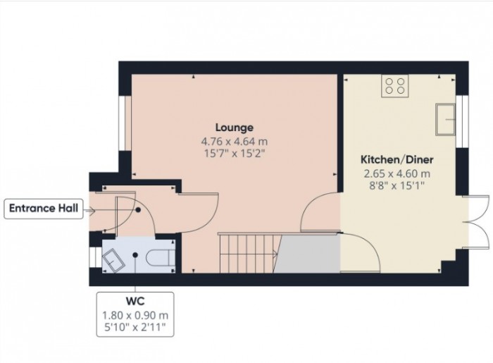 Floorplan for 6 Belgravia Drive, TA6