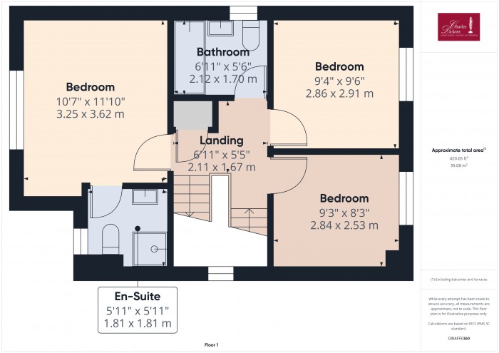 Floorplan for 5, TA6