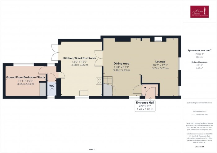 Floorplan for 21 Wellington Road, TA6